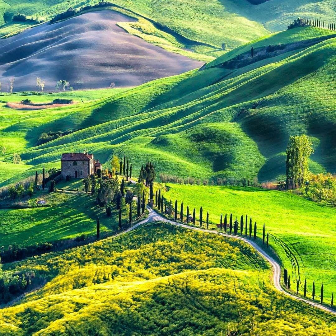 Rolling hills of Tuscany